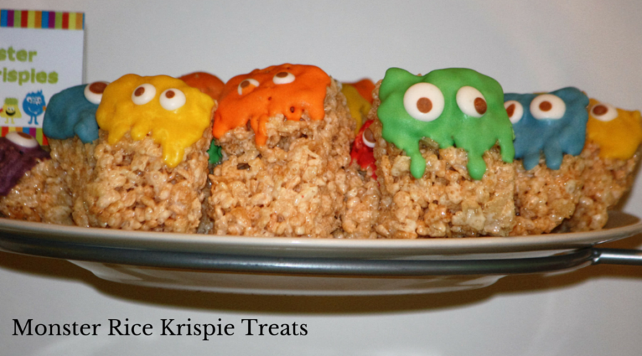 Monster Rice Krispie Treats
