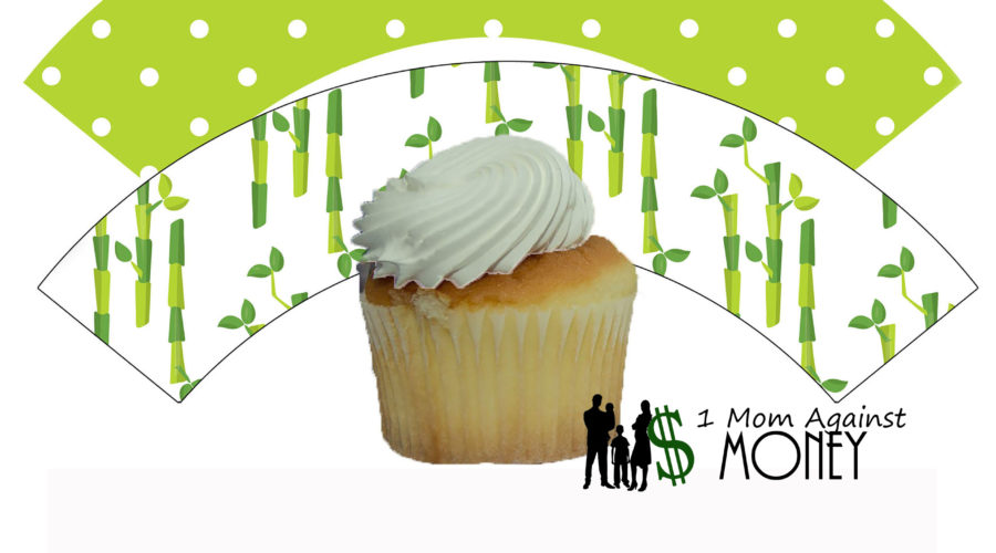 Panda Cupcake Wrappers free from 1momagainstmoney.com