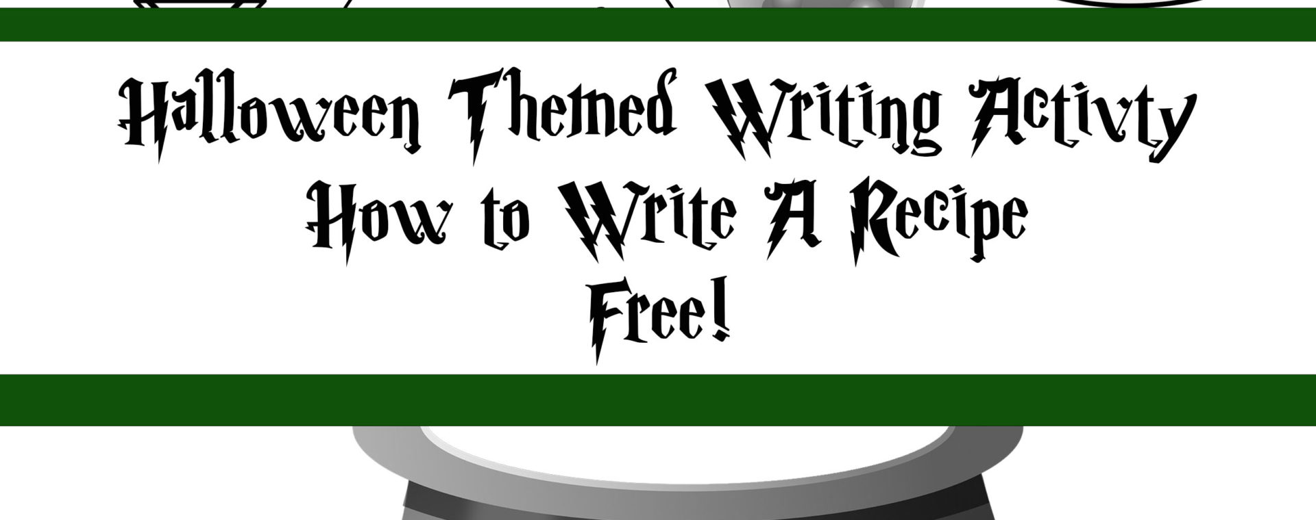 Halloween Writing Activity Free