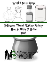Halloween Writing Activity Free