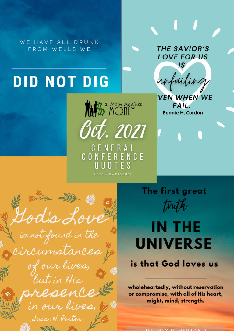 More General Conference 2021 Poster Quotes