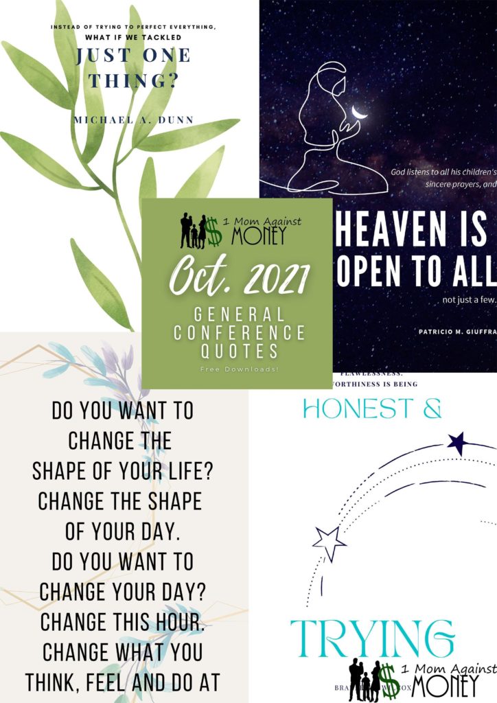 More General Conference 2021 Poster Quotes