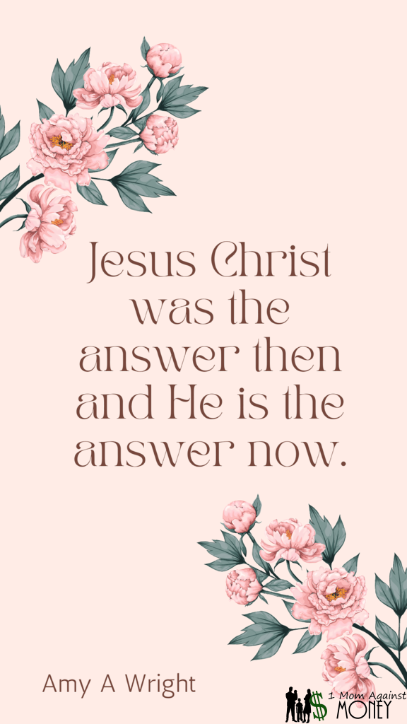 Jesus Christ is the Answer