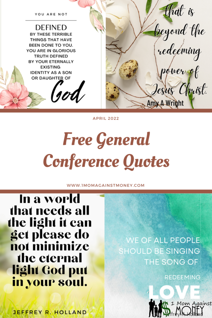April 2022 General Conference LDS Church Quotes