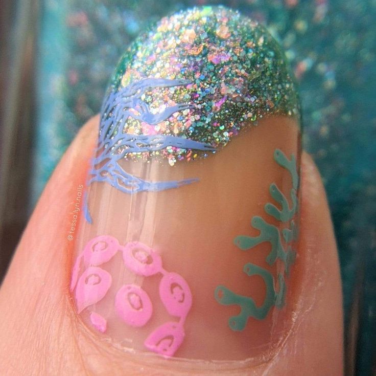 coral reef nails