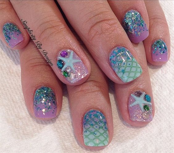 starfish nails