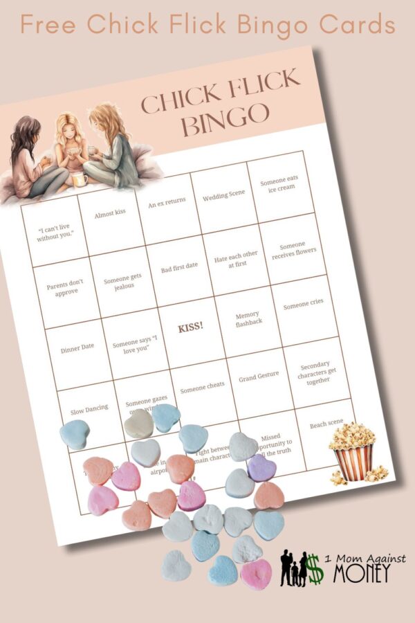 Chick Flick Bingo Cards