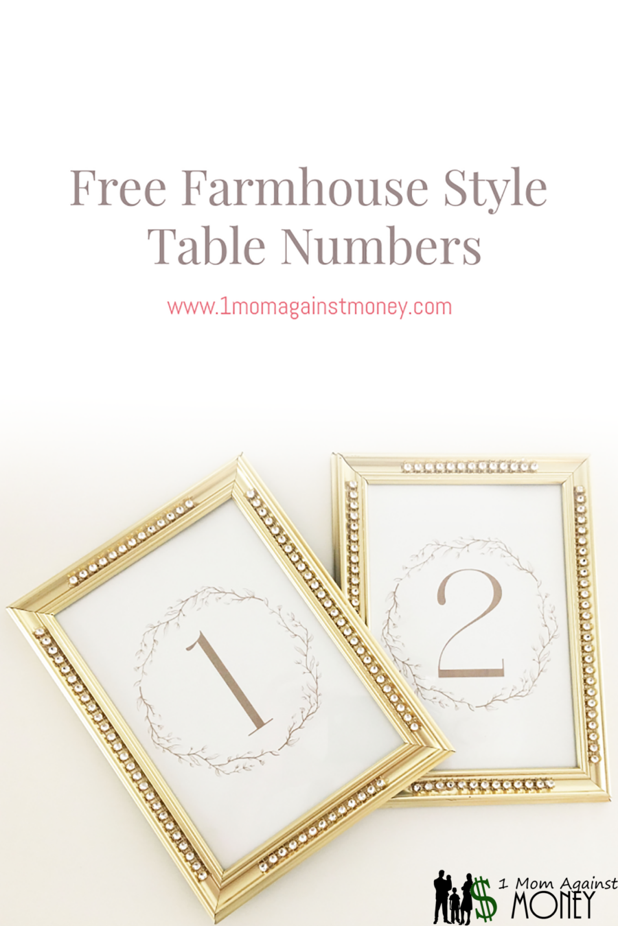 Farmhouse Style Table Numbers
